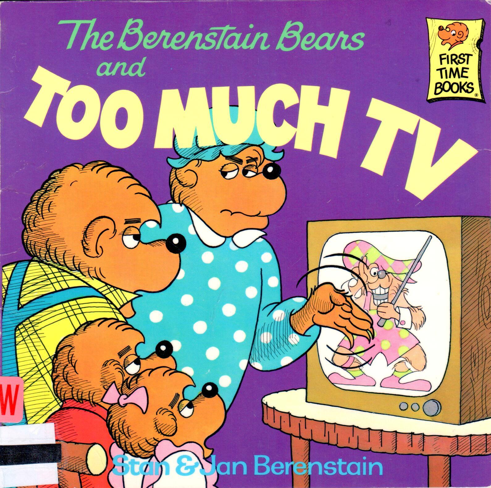 The Berenstain bears and too much tv