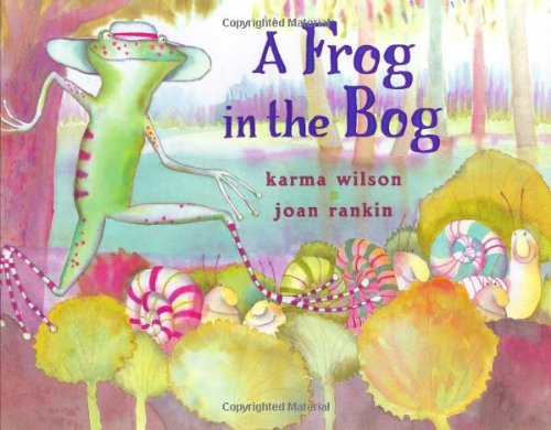 A frog in the bog