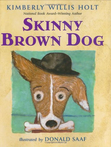 Skinny brown dog