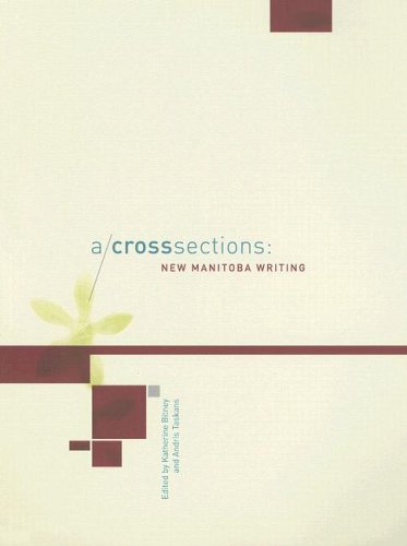 A/Cross sections : new Manitoba writing