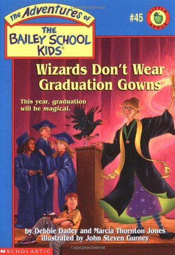 Wizards don't wear graduation gowns