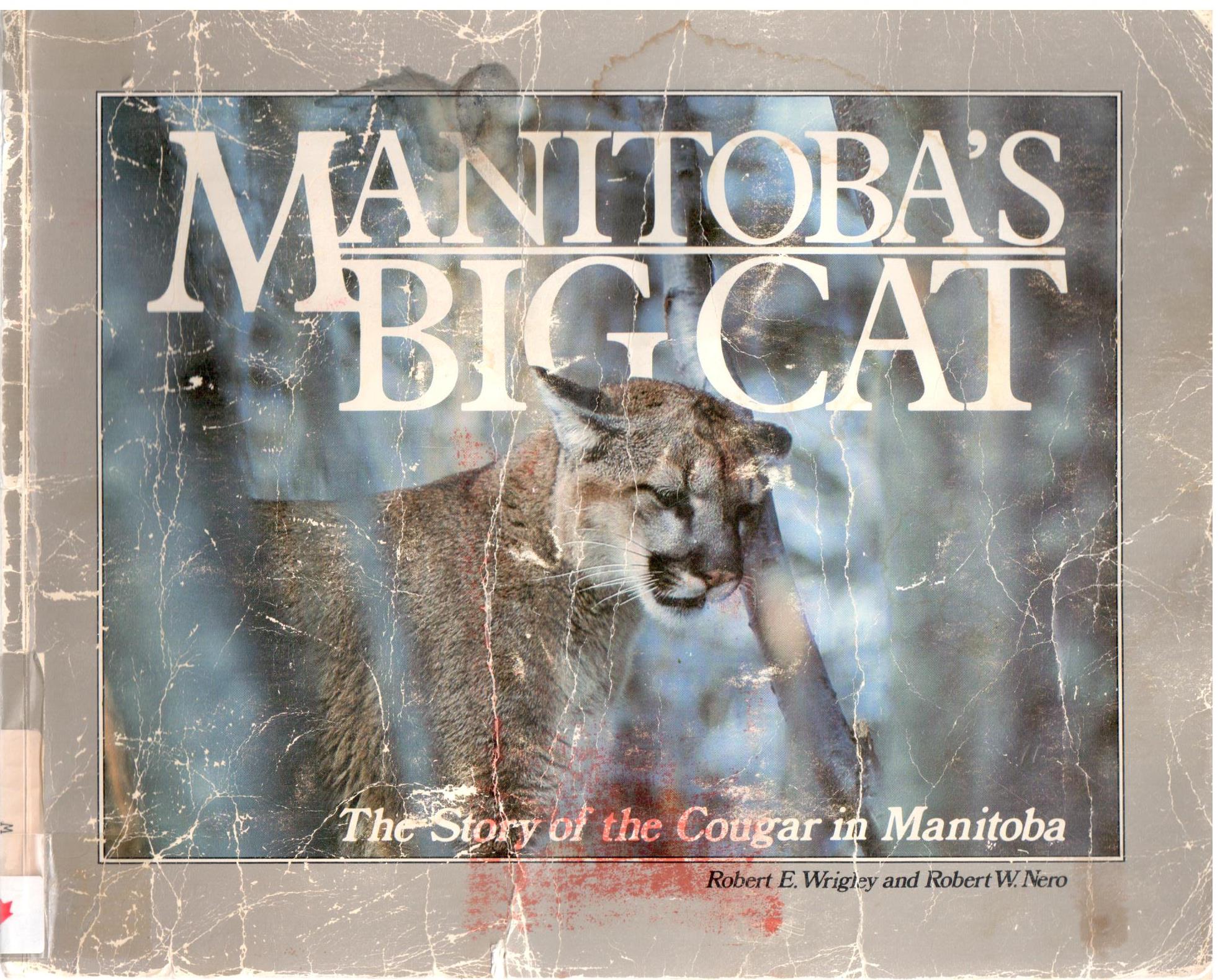 Manitoba's big cat : the story of the cougar in Manitoba