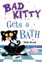 Bad Kitty gets a bath