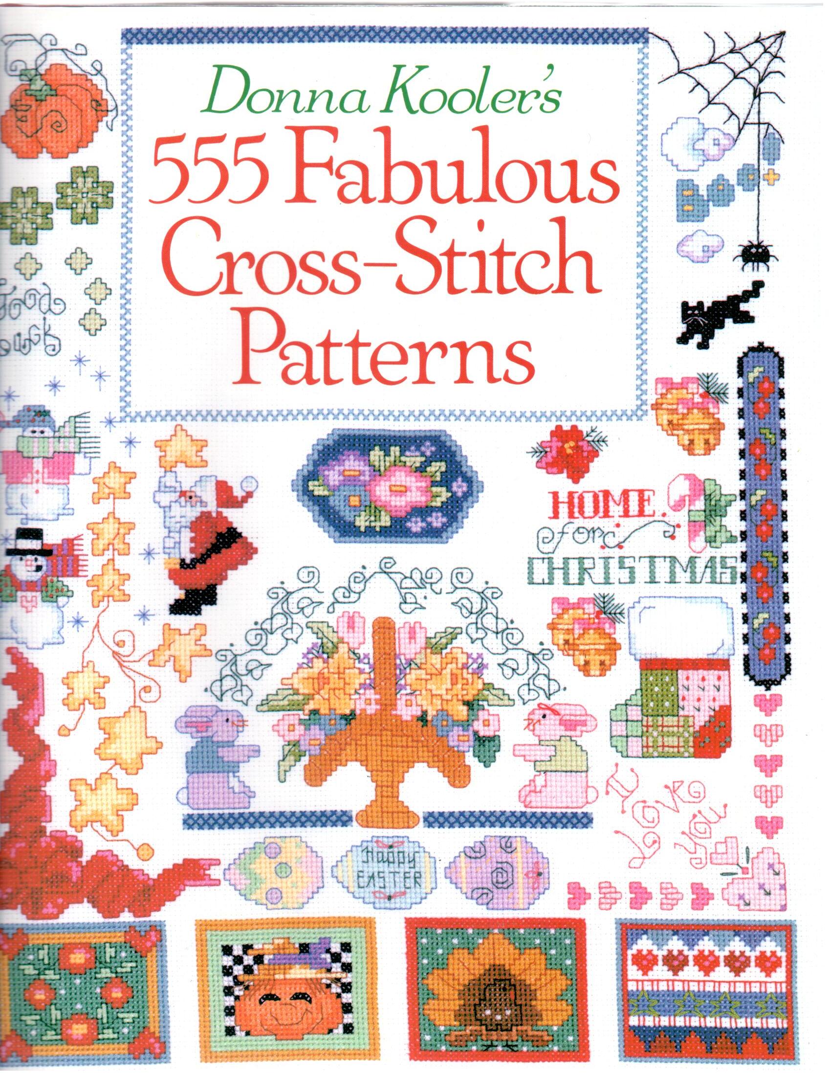 Donna Kooler's 555 fabulous cross-stitch patterns