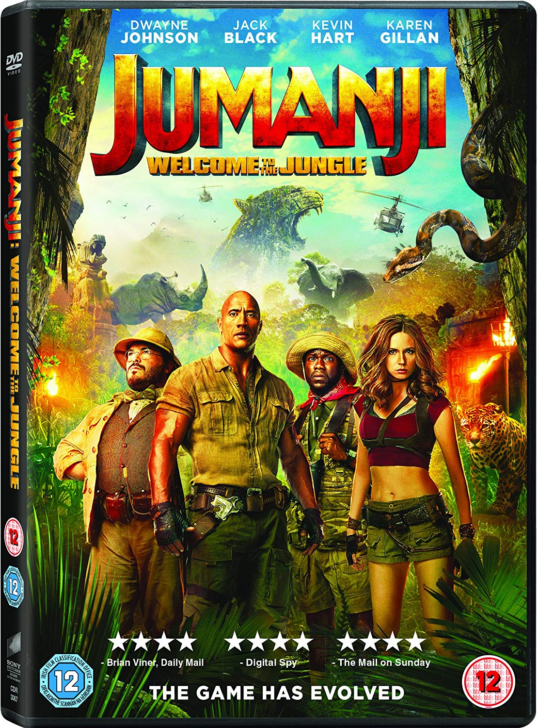 Jumanji : Welcome to the jungle .
