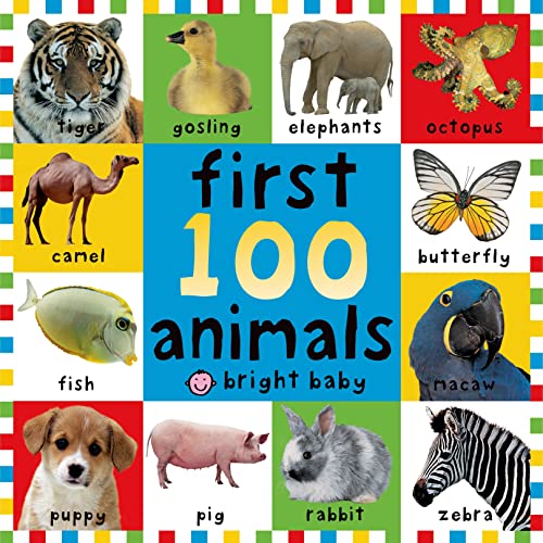 First 100 animals : first words.